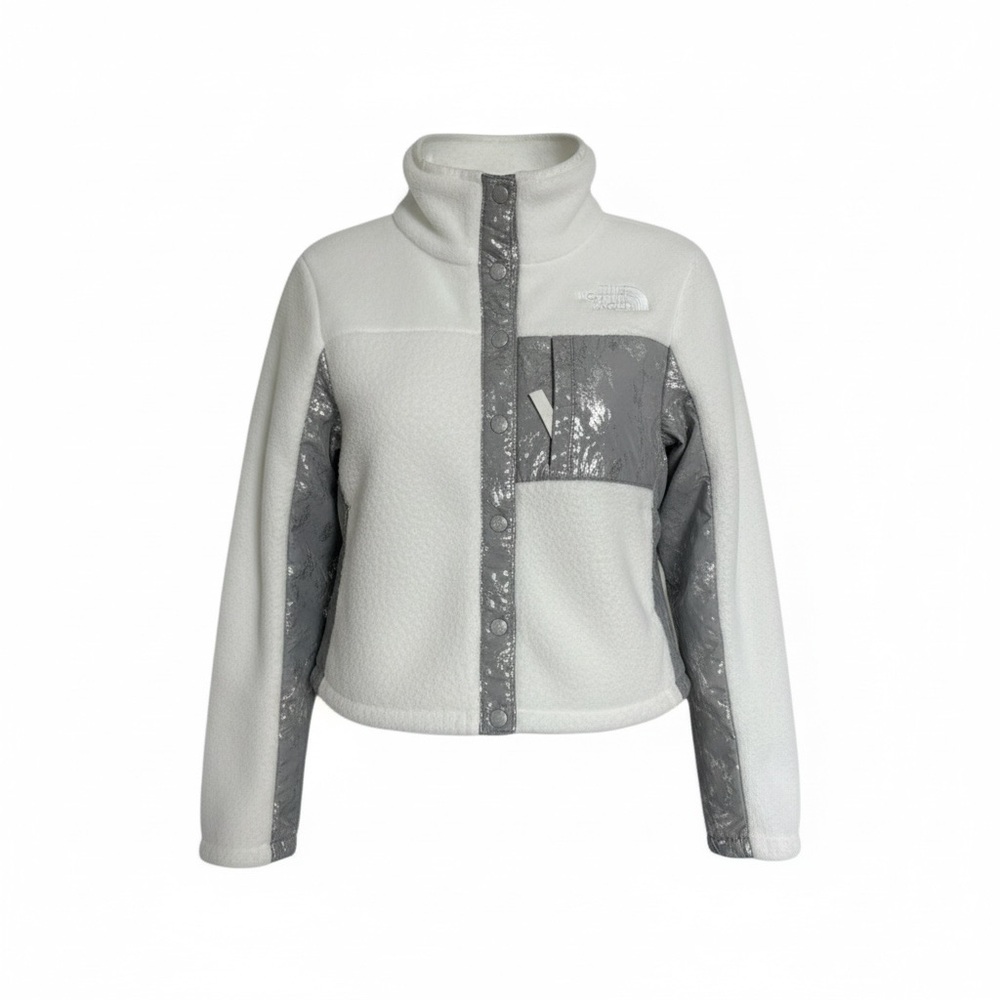 The North Face Girls Fleece Mashup Jacket size small 7/8 excellent condition